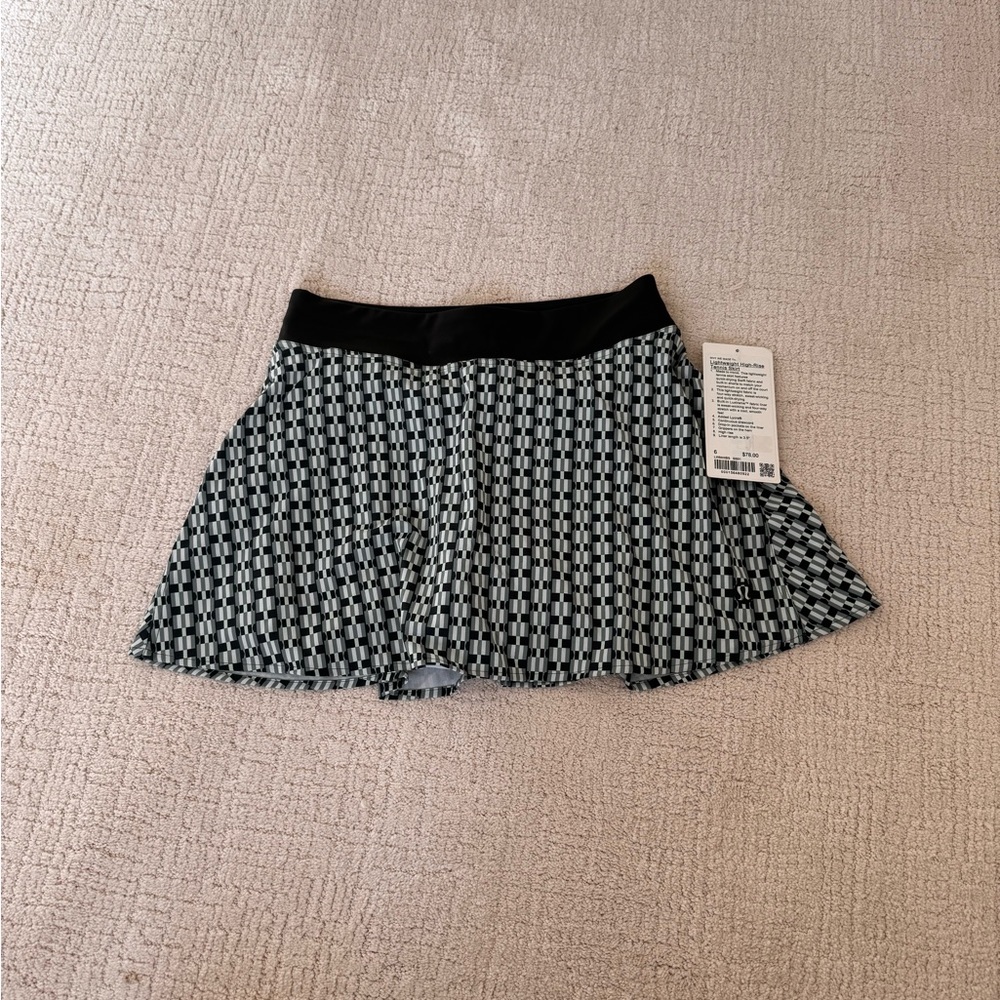 NWT Lululemon Lightweight HR Tennis Skirt - GS01 - Size 6